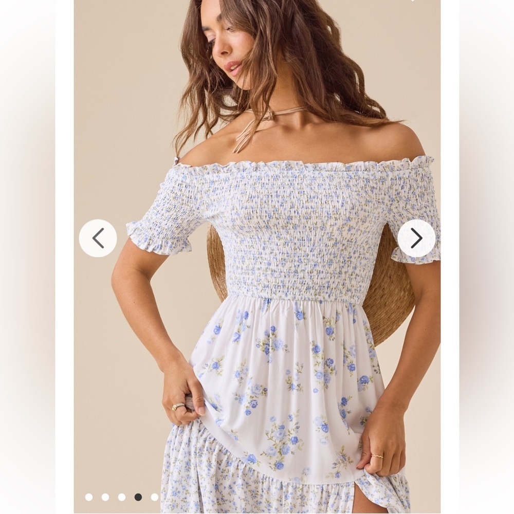 New with tags Altar’d State Aria Floral Maxi Dress - Picture 4 of 11